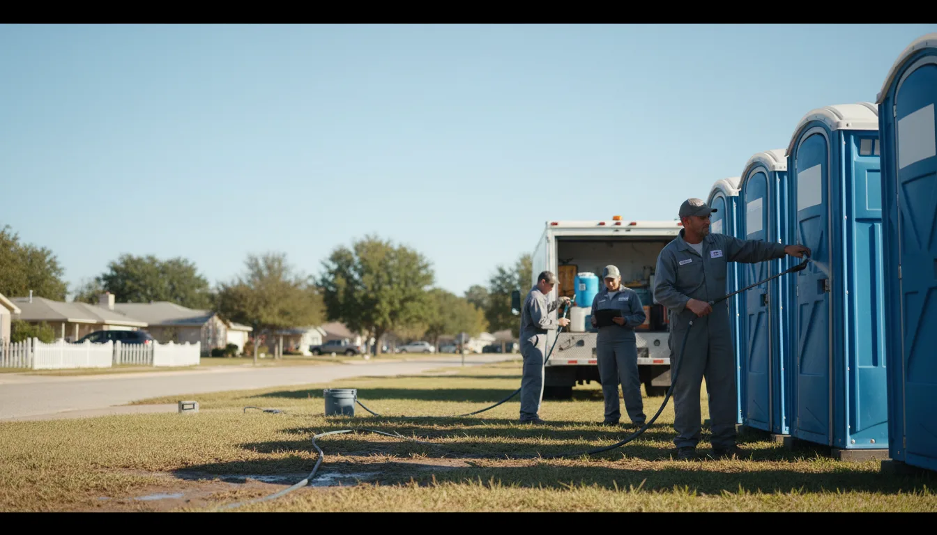 Long-Term Portable Toilet Rental in Trenton, SC near me